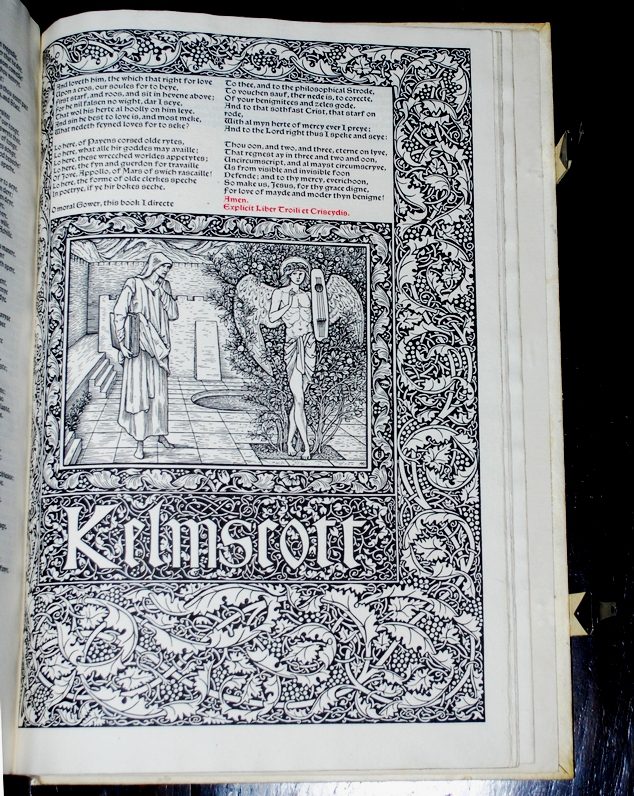 Kelmscott Chaucer, "The Knyght's Tale"