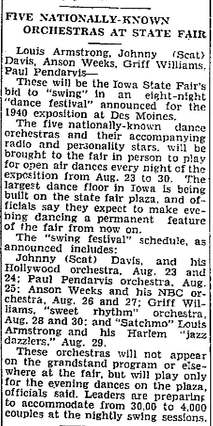 Louis at State Fair 1940