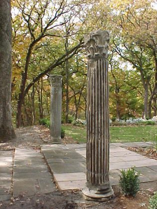 South Garden Pillars